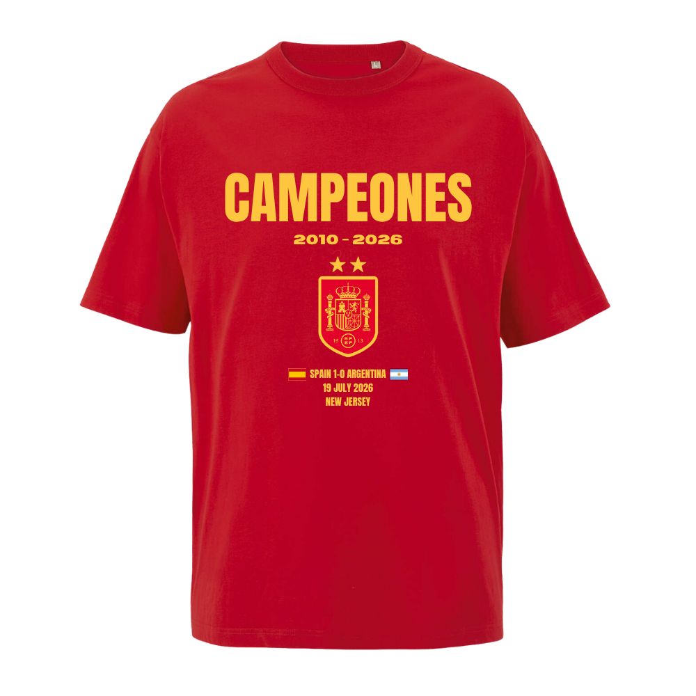 CAMISETA CAMPEONES OVERSIZE