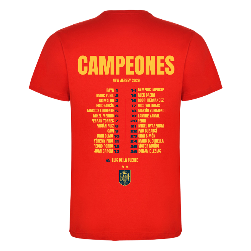 CAMISETA CAMPEONES