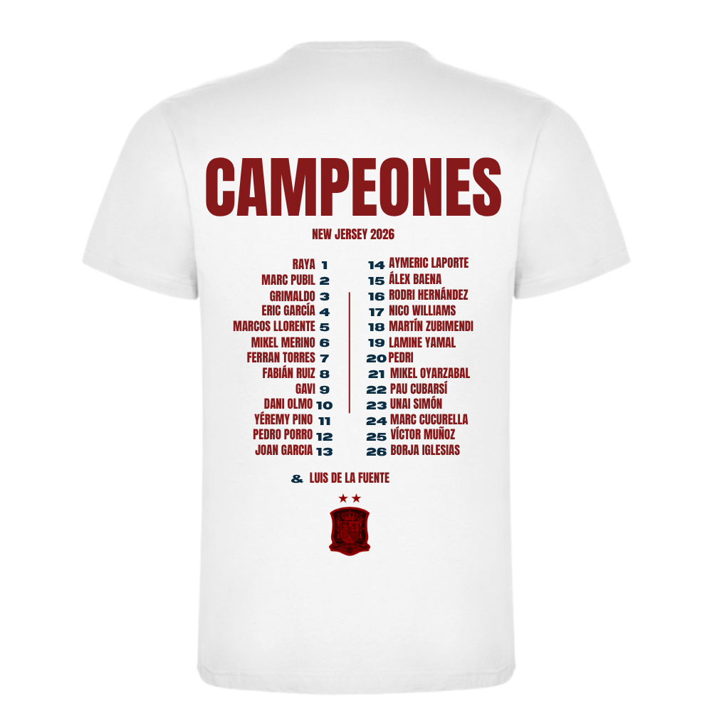 CAMISETA CAMPEONES