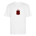 CAMISETA 2 ESTRELLAS GRANATE