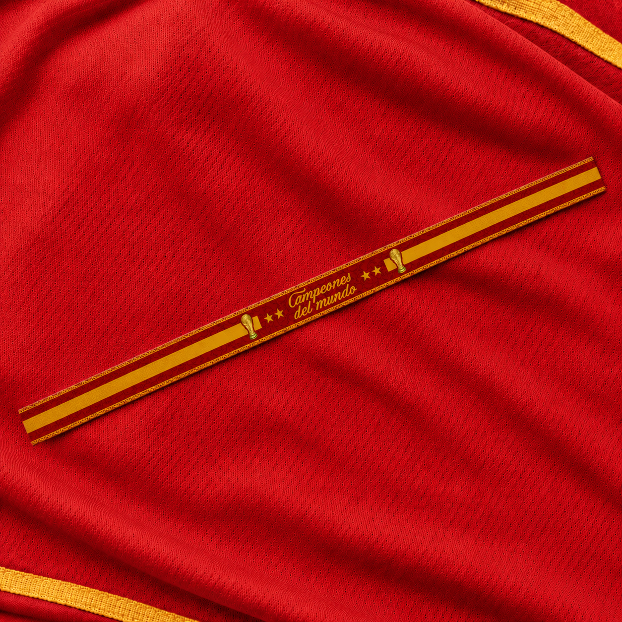 Pulsera España Campeones del Mundo Bordada